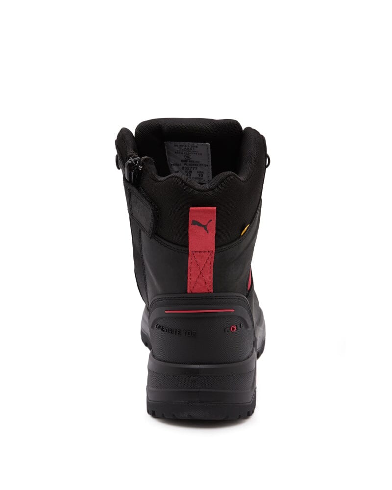 Iron Heavy Duty High Cut Safety Boot - Black - Image 3