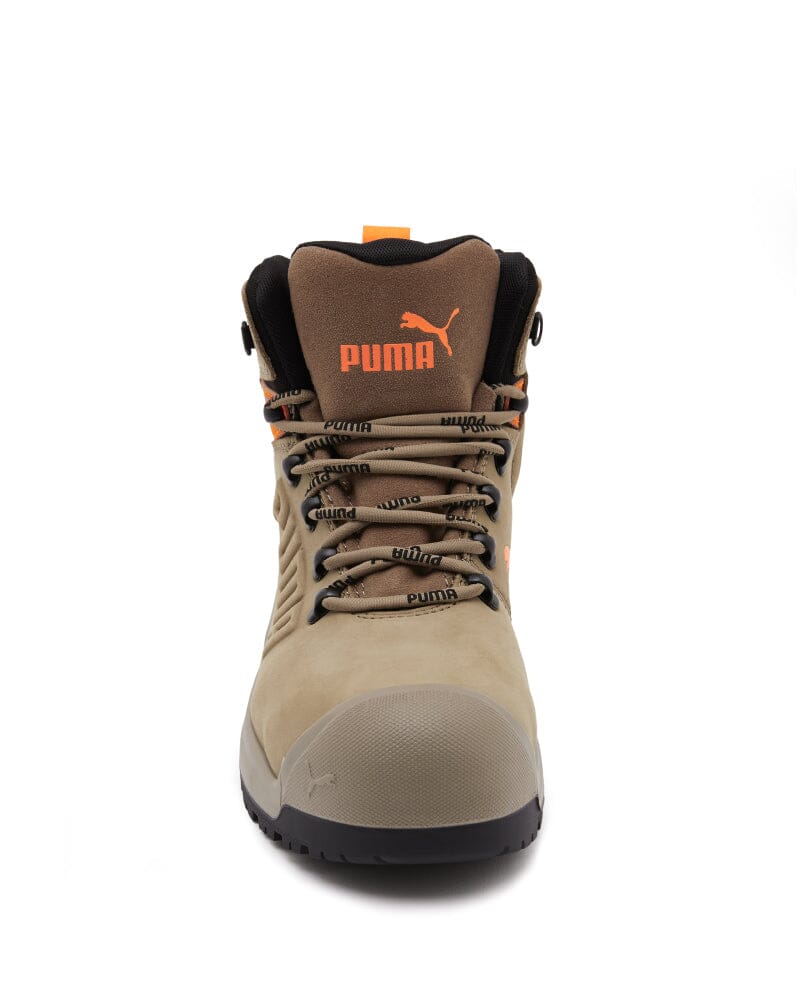 Iron Heavy Duty Mid Cut Safety Boot - Stone - Image 5