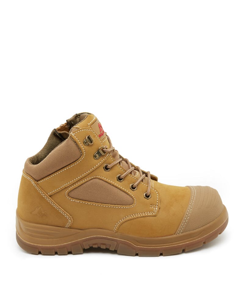 Digger Zip Side Safety Boot - Wheat - Image 4