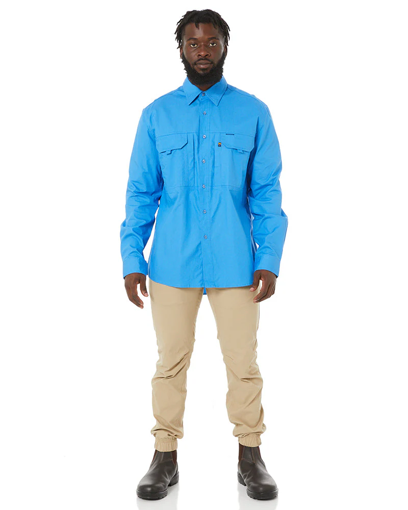 RMX Flexible Fit Utility LS Shirt - Light Blue - Image 2
