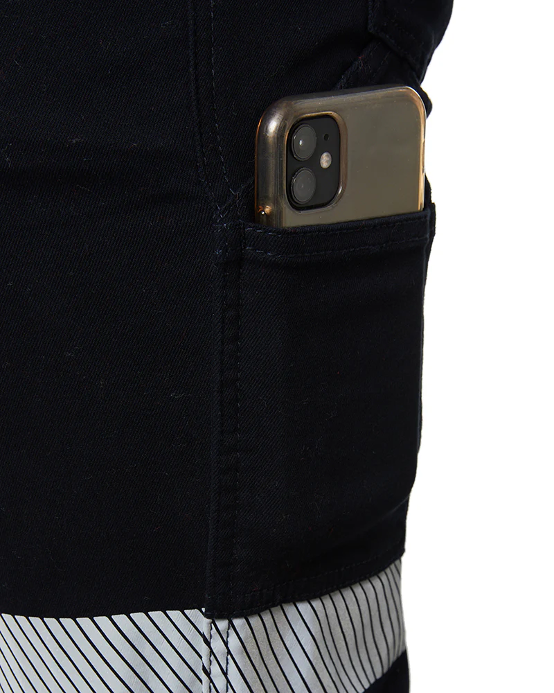 RMX Flexible Fit Utility Trousers with Tape - Navy - Image 6