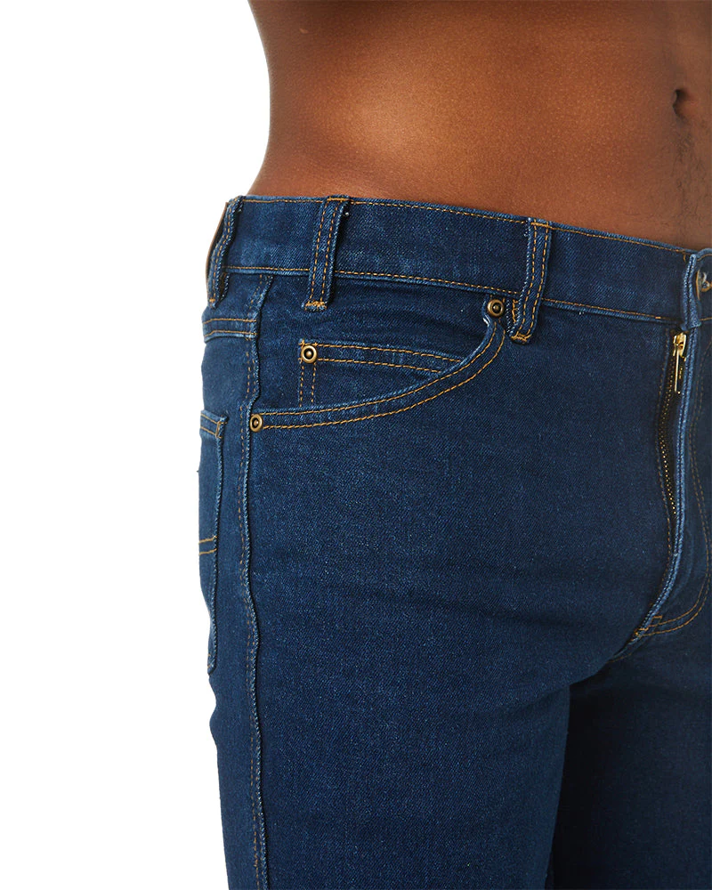RMX Flexible Stretch Jeans with Tape - Denim - Image 7