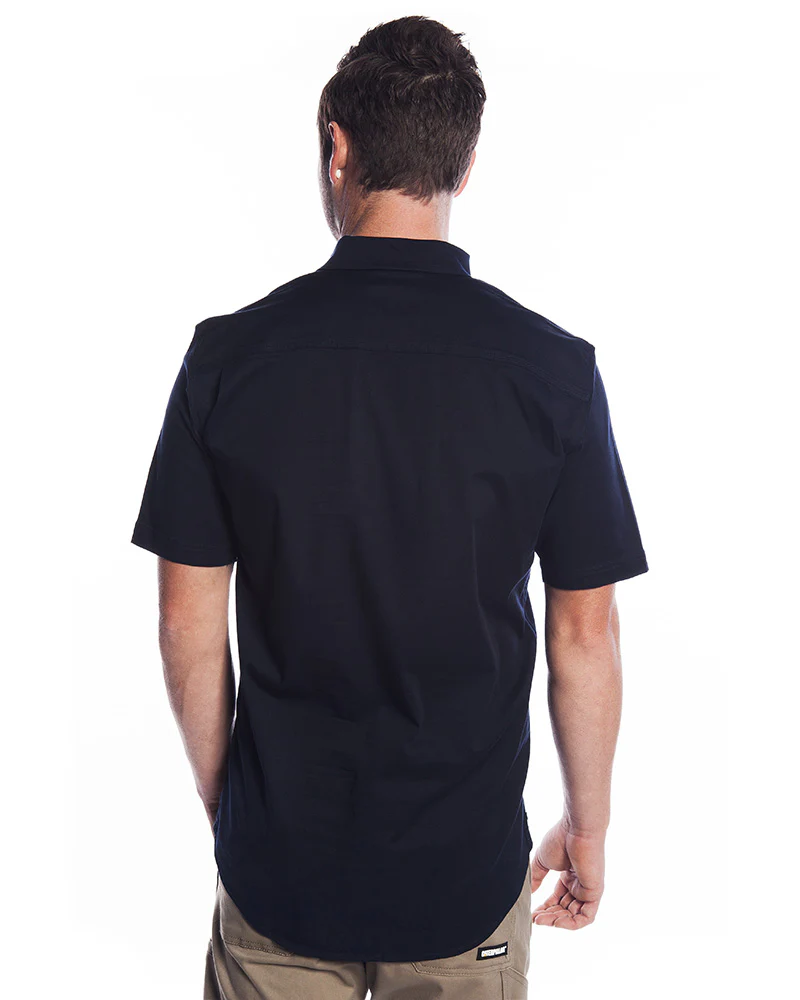 SSH-1 Stretch Work Shirt SS - Navy - Image 3