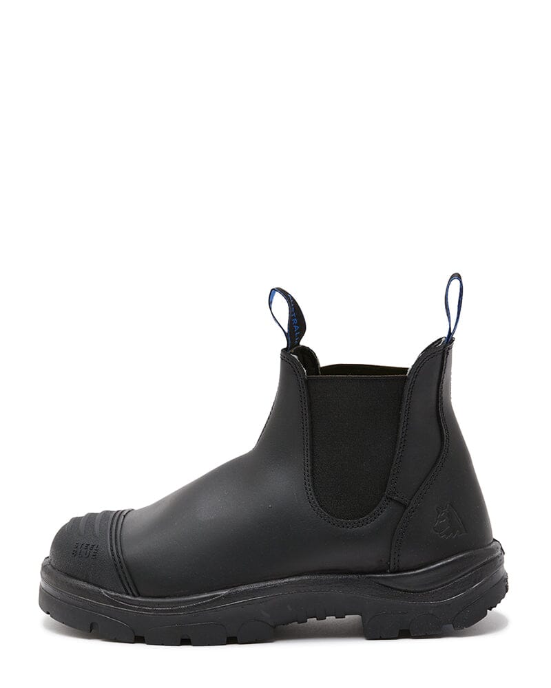 Hobart Scuff Safety Boot - Black - Image 2
