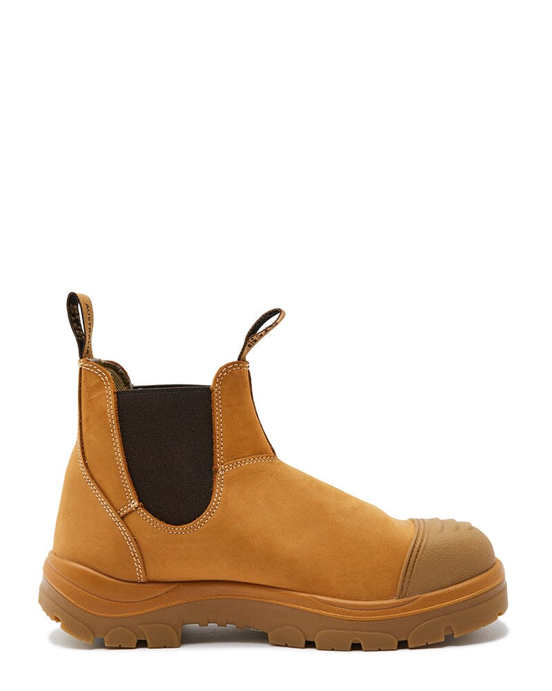 Hobart Scuff Safety Boot - Wheat - Image 4