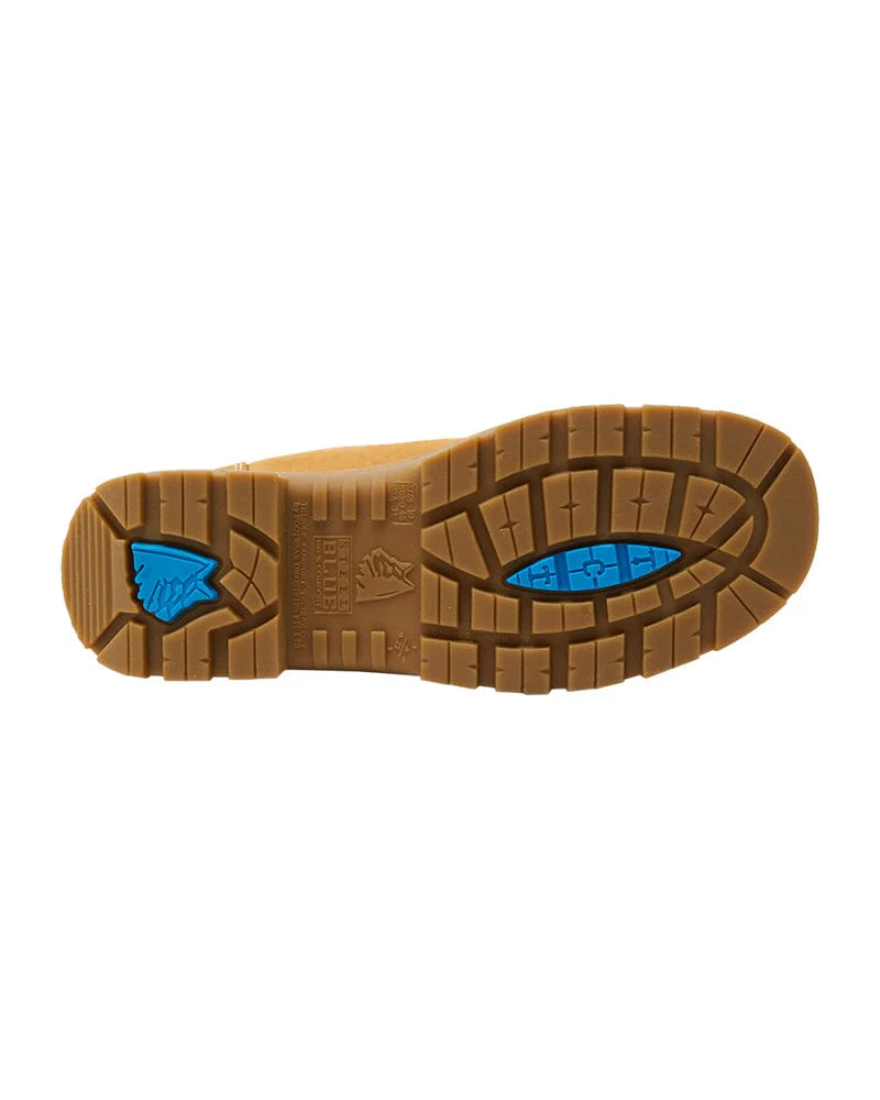 Hobart Scuff Safety Boot - Wheat - Image 6