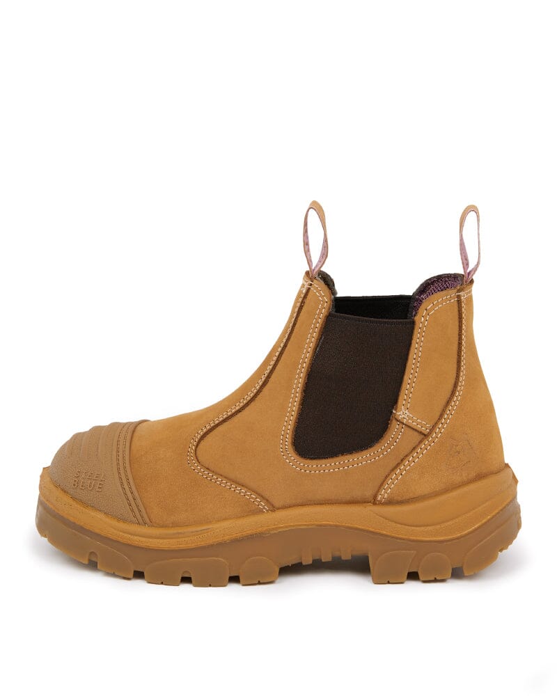Ladies Hobart Scuff Safety Boot - Wheat - Image 2
