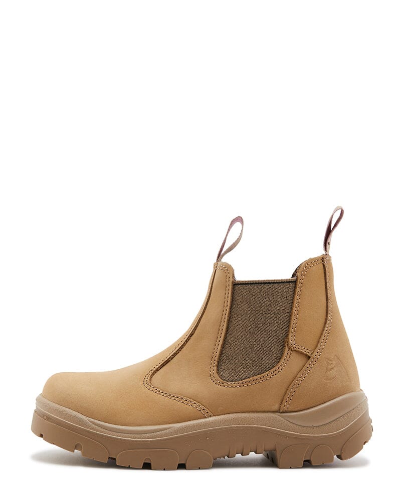 Ladies Hobart Soft Toe Elastic Sided Boot - Sand - Image 2