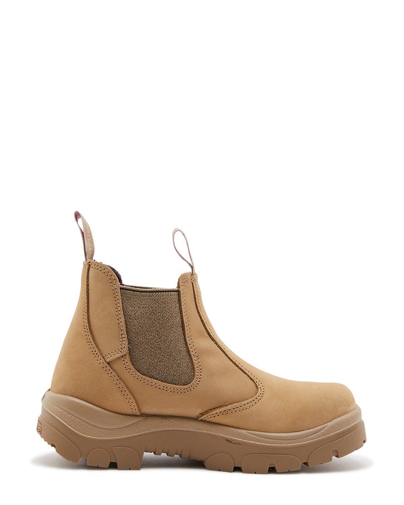 Ladies Hobart Soft Toe Elastic Sided Boot - Sand - Image 4