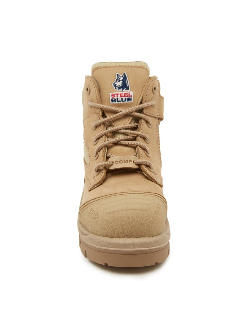 Ladies Parkes Zip Side Composite Safety Boot - Sand - Image 5