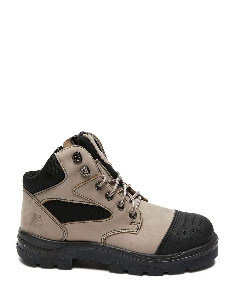 Parkes Zip Scuff Cap Safety Boot - Slate - Image 6