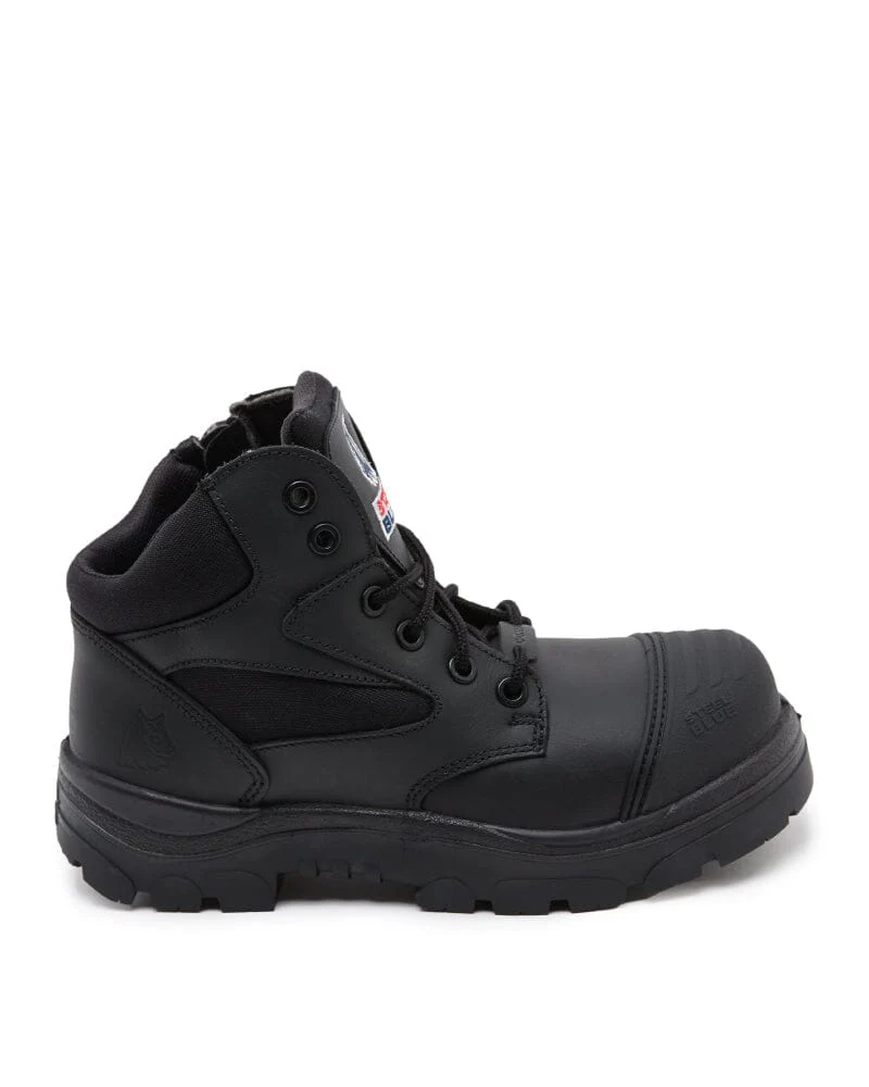 Parkes Zip Scuff Composite Safety Boot - Black - Image 4