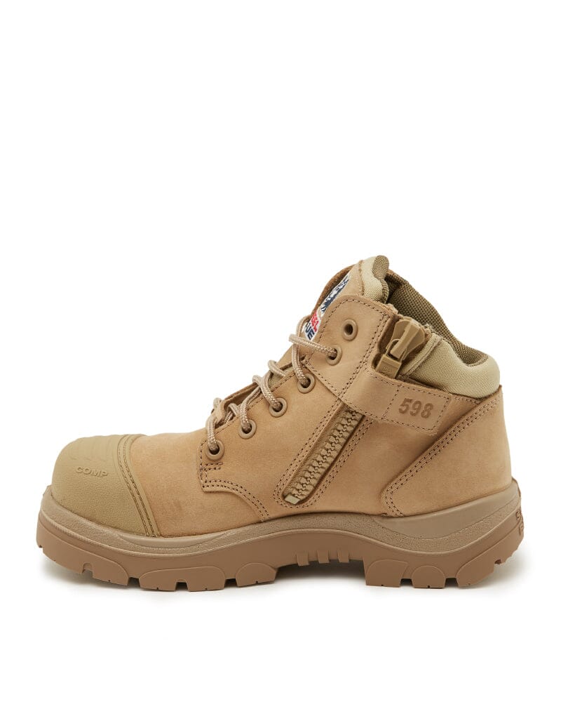 Parkes Zip Scuff Composite Safety Boot - Sand - Image 2
