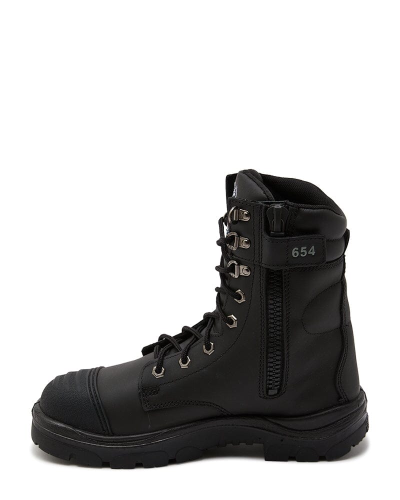 Portland Zip Scuff Safety Boot - Black - Image 2