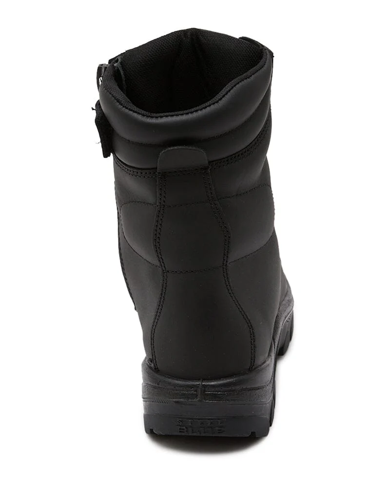 Portland Zip Scuff Safety Boot - Black - Image 3