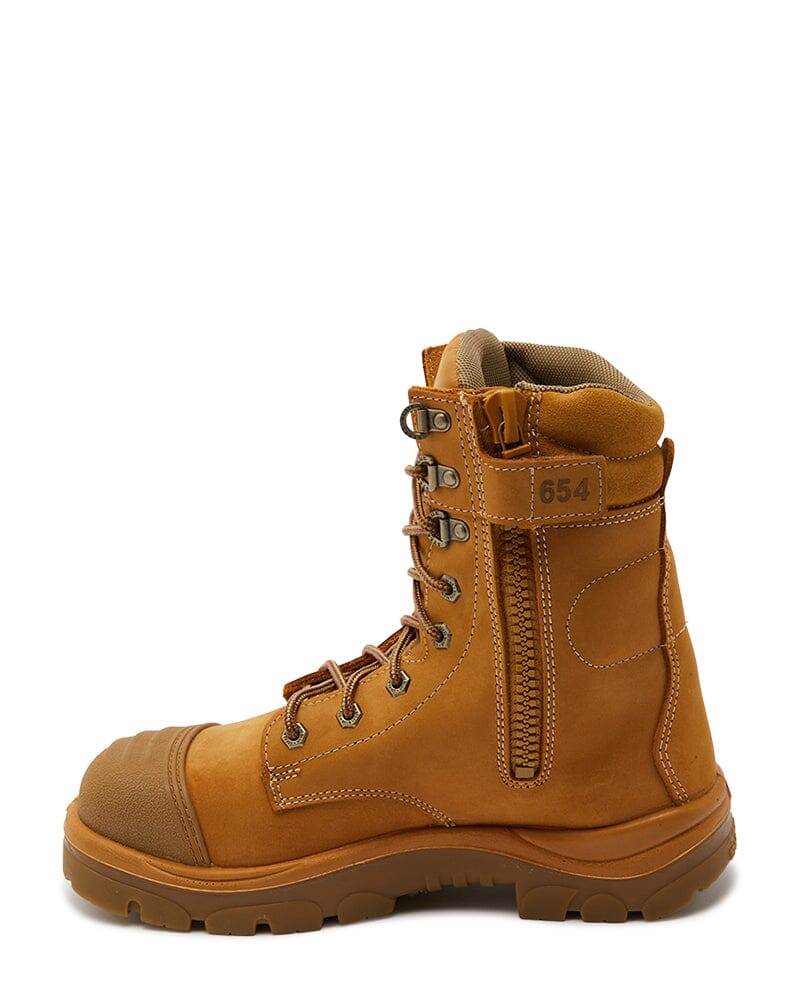 Portland Zip Scuff Safety Boot - Wheat - Image 2
