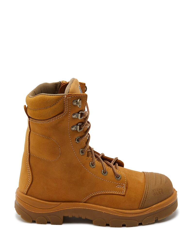 Portland Zip Scuff Safety Boot - Wheat - Image 4