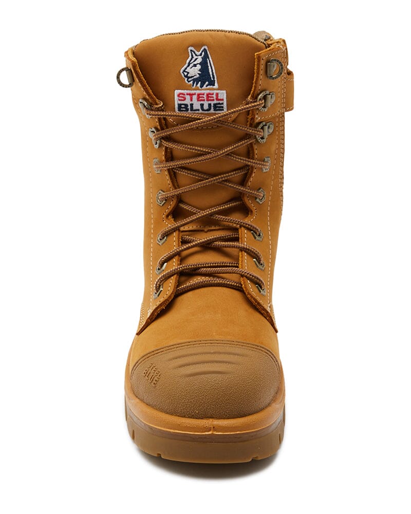 Portland Zip Scuff Safety Boot - Wheat - Image 5