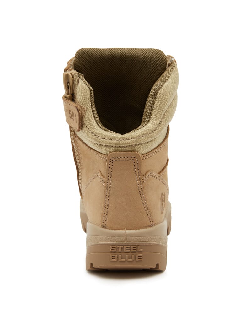 Southern Cross Zip Side Composite Safety Boot - Sand - Image 3