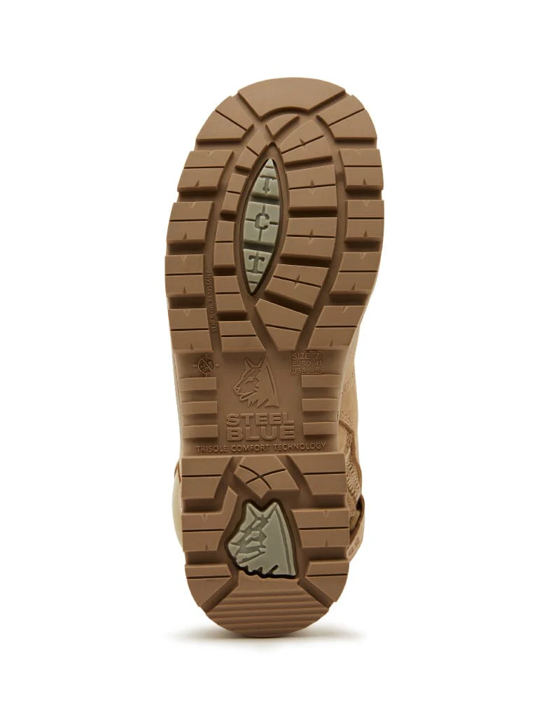 Southern Cross Zip Side Composite Safety Boot - Sand - Image 6