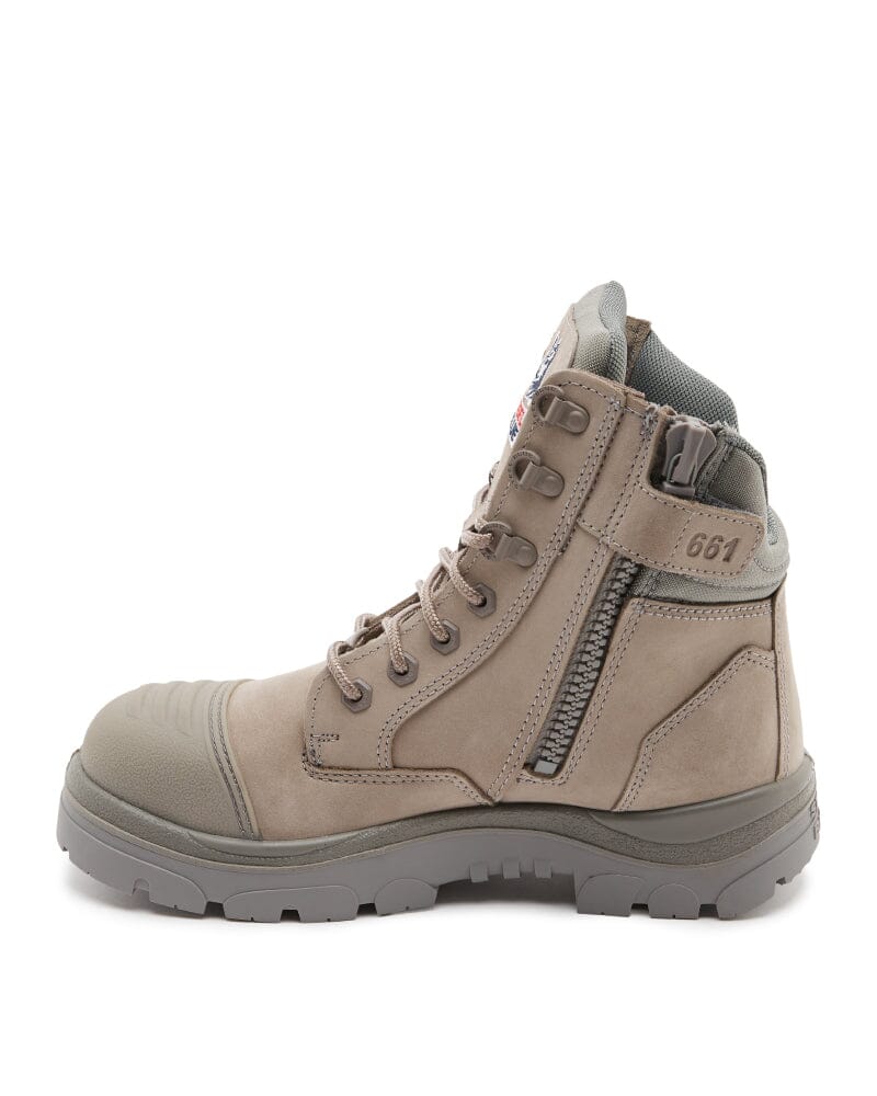 Southern Cross Zip Side Safety Boot - Granite - Image 2