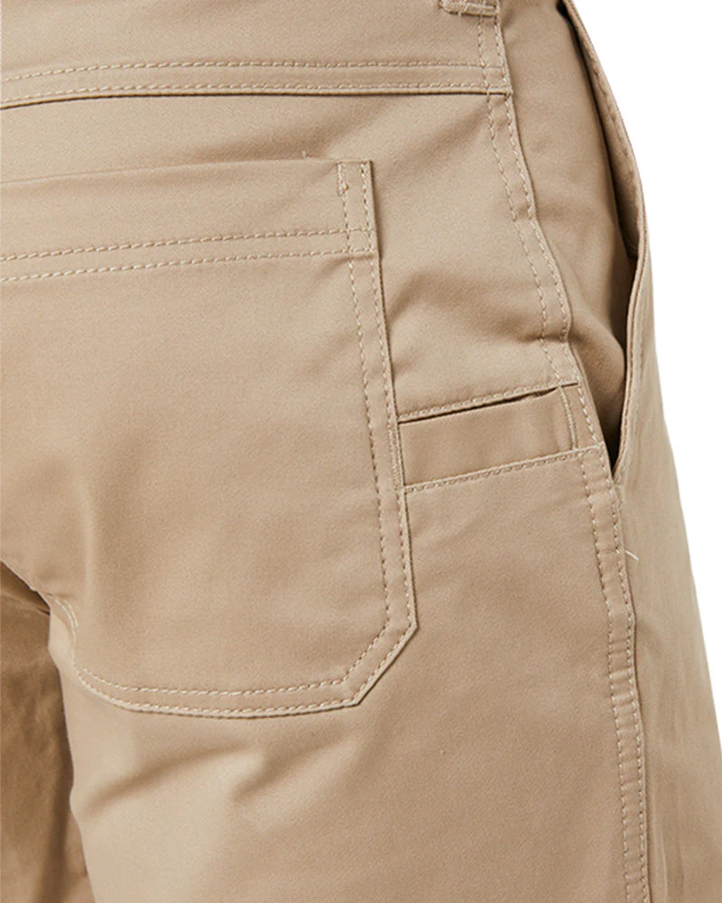 Stretch Cotton Short Short - Stone - Image 6