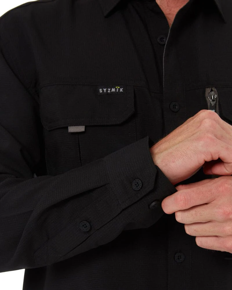 Outdoor Long Sleeve Shirt - Black - Image 10