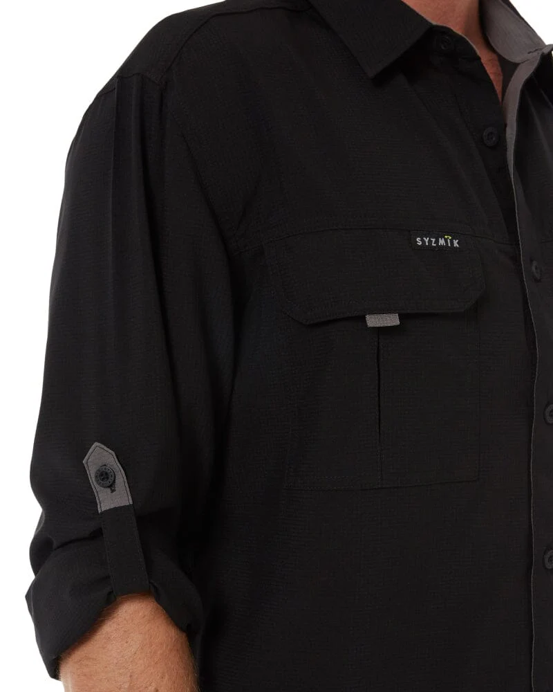 Outdoor Long Sleeve Shirt - Black - Image 11