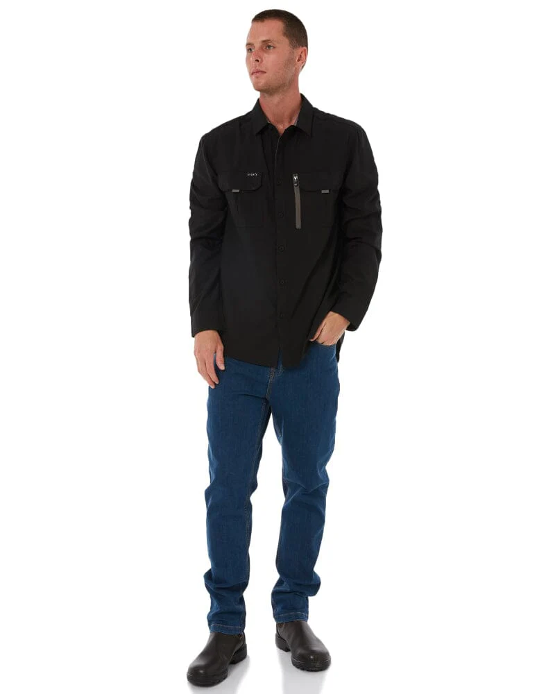 Outdoor Long Sleeve Shirt - Black - Image 2