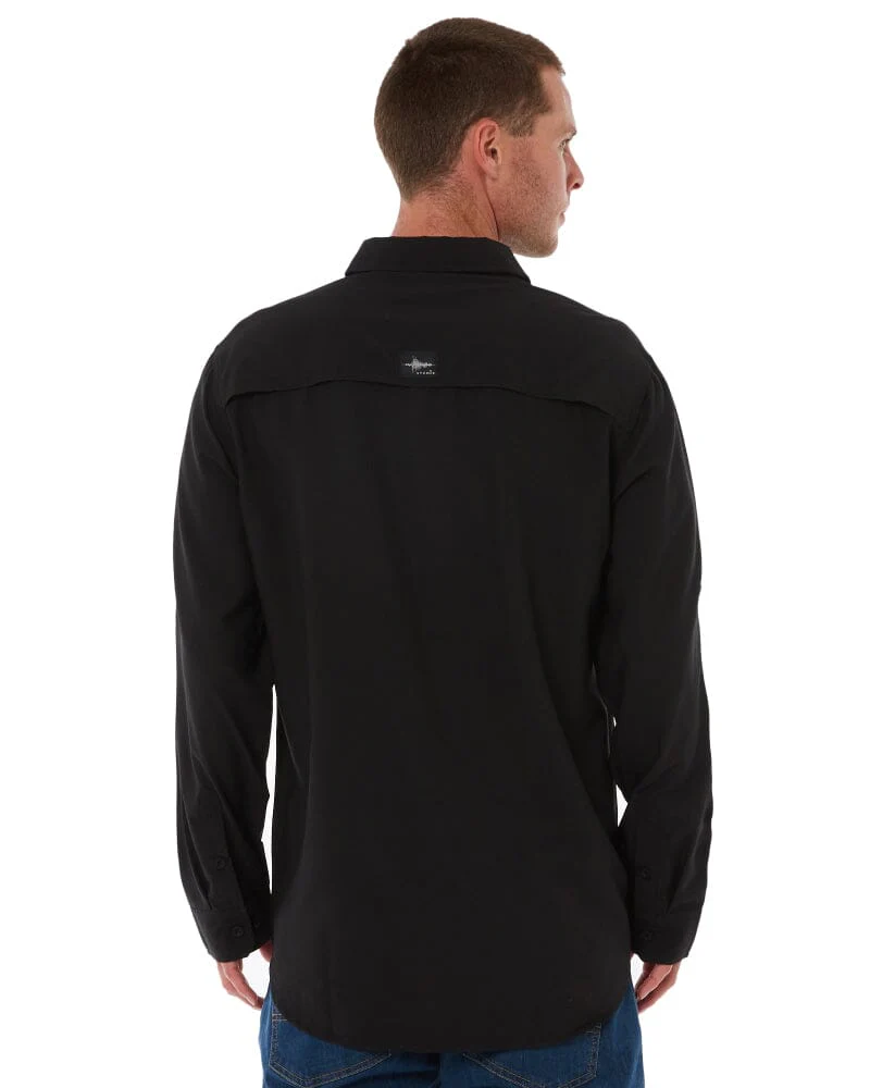 Outdoor Long Sleeve Shirt - Black - Image 4