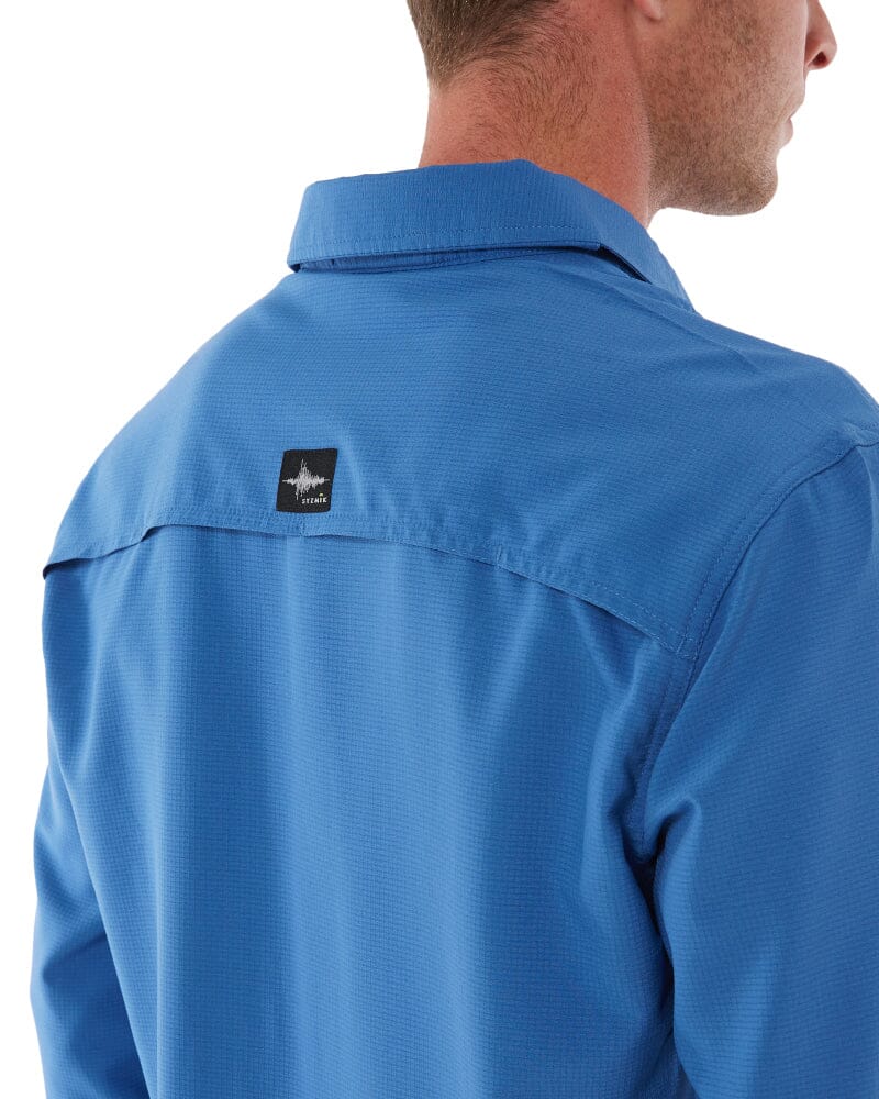 Outdoor Long Sleeve Shirt - Blue - Image 5