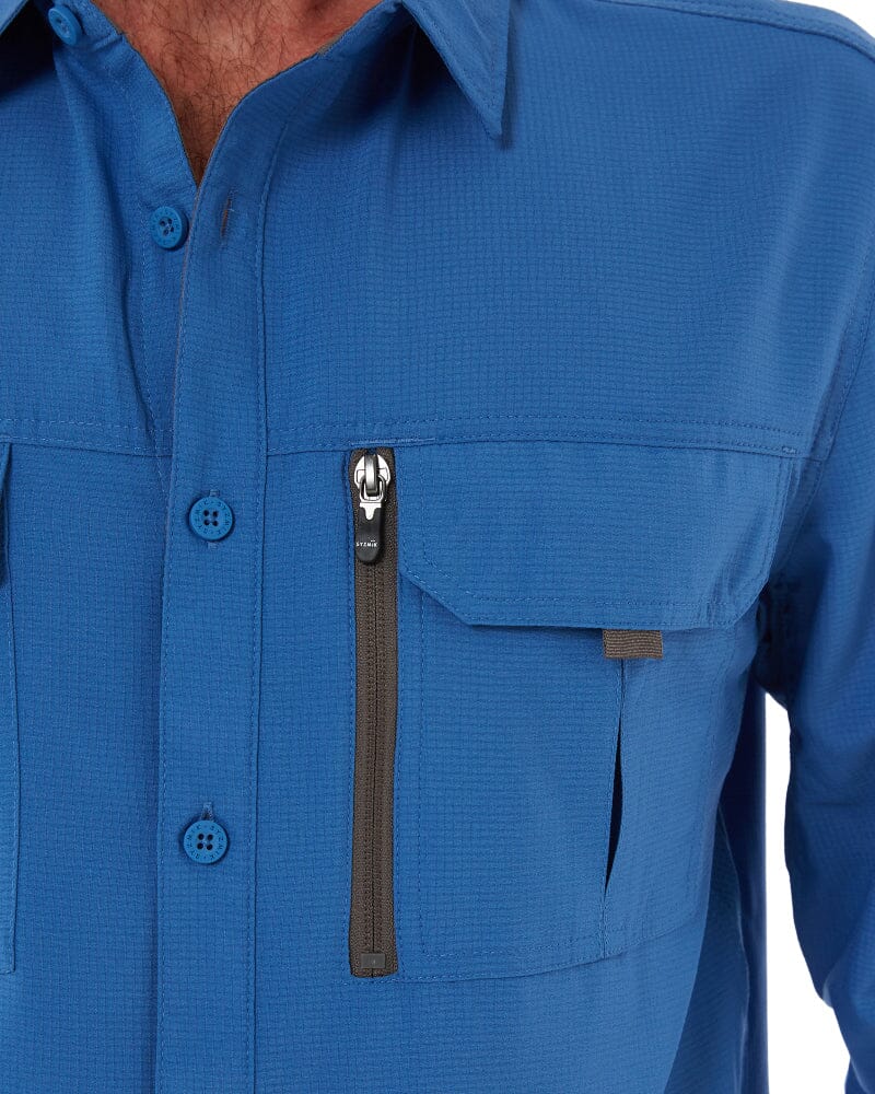 Outdoor Long Sleeve Shirt - Blue - Image 8