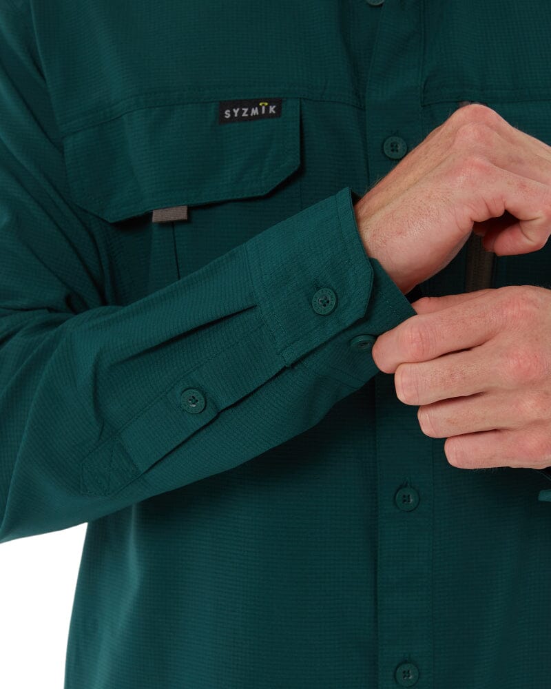 Outdoor Long Sleeve Shirt - Green - Image 10