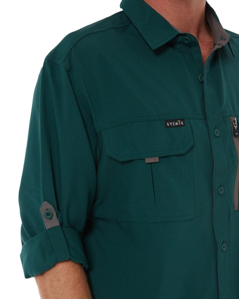 Outdoor Long Sleeve Shirt - Green - Image 11