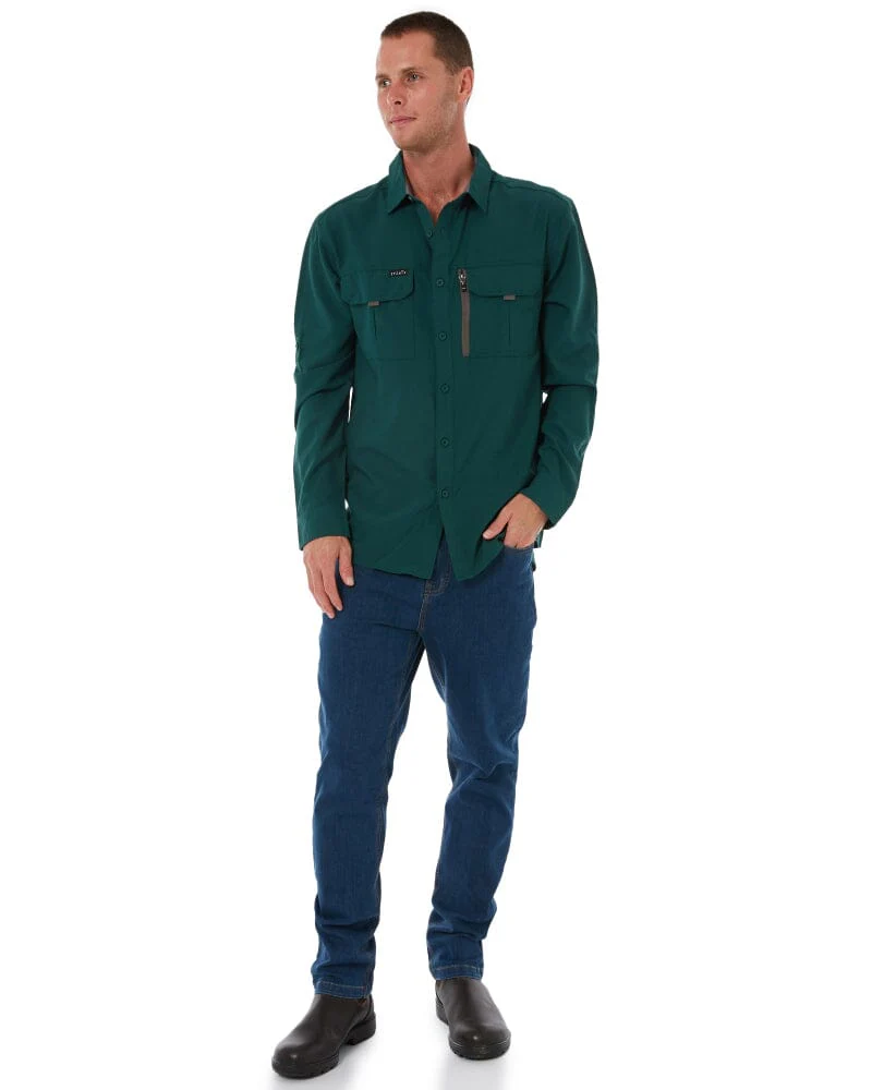 Outdoor Long Sleeve Shirt - Green - Image 2