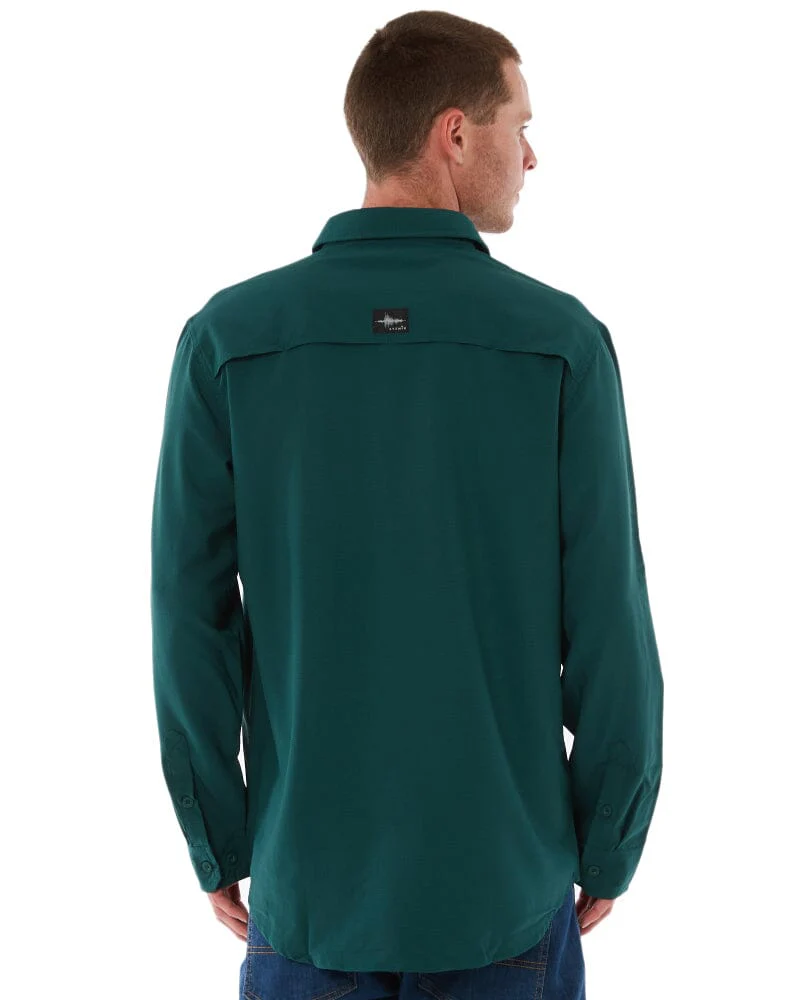 Outdoor Long Sleeve Shirt - Green - Image 4