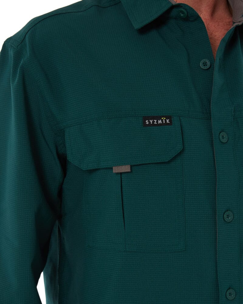 Outdoor Long Sleeve Shirt - Green - Image 9