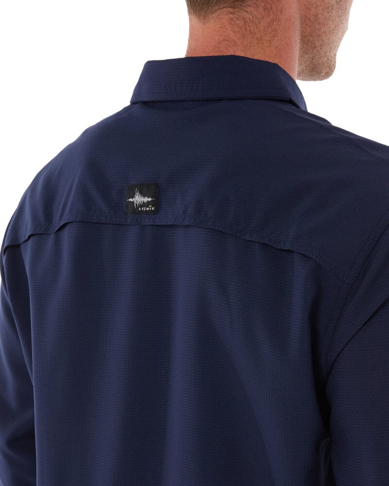 Outdoor Long Sleeve Shirt - Navy - Image 5