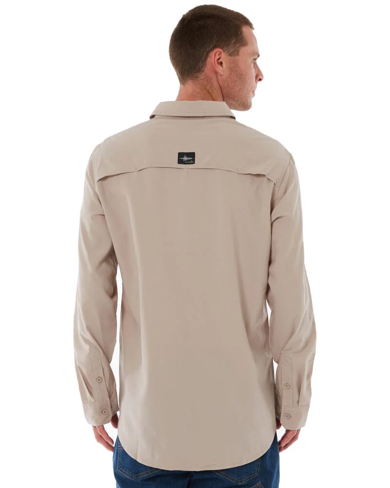 Outdoor Long Sleeve Shirt - Sand - Image 4