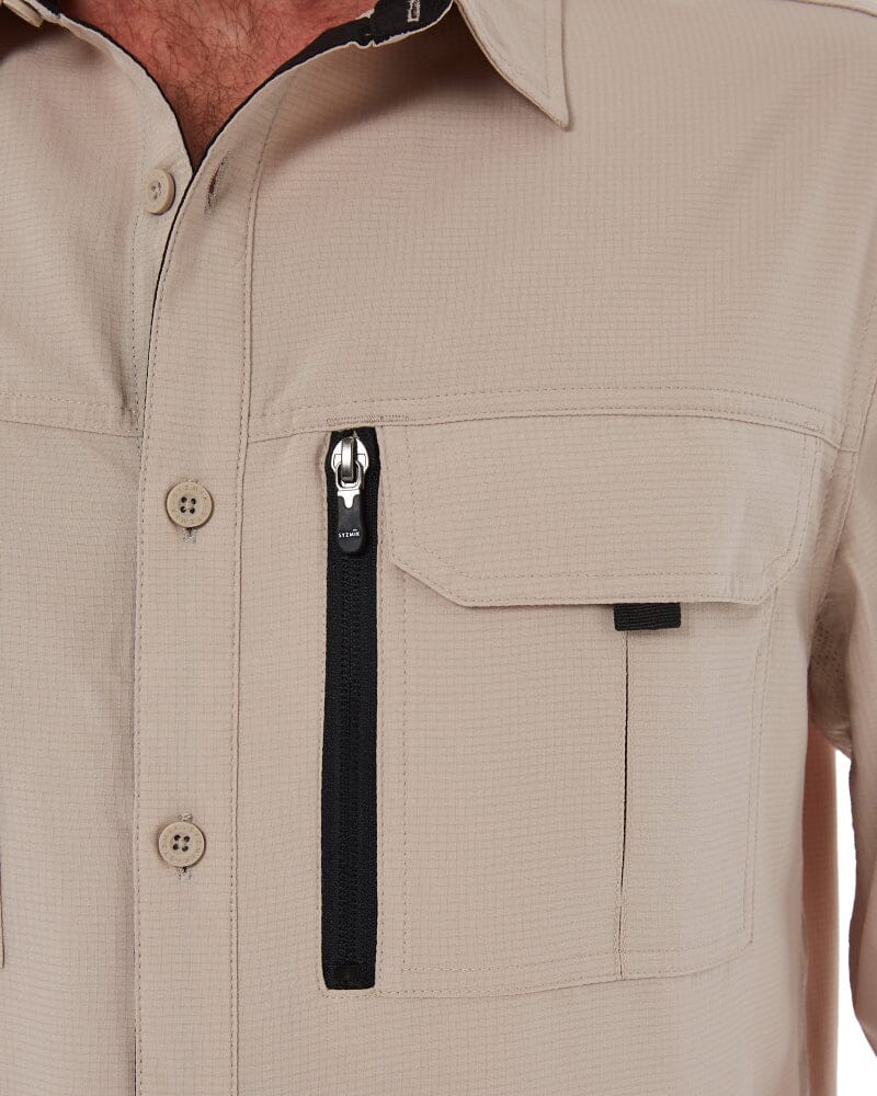 Outdoor Long Sleeve Shirt - Sand - Image 8