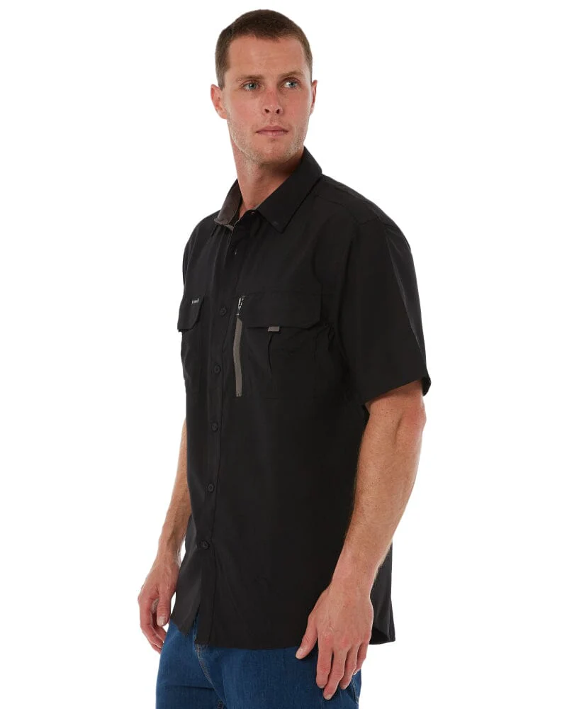 Outdoor Short Sleeve Shirt - Black - Image 3