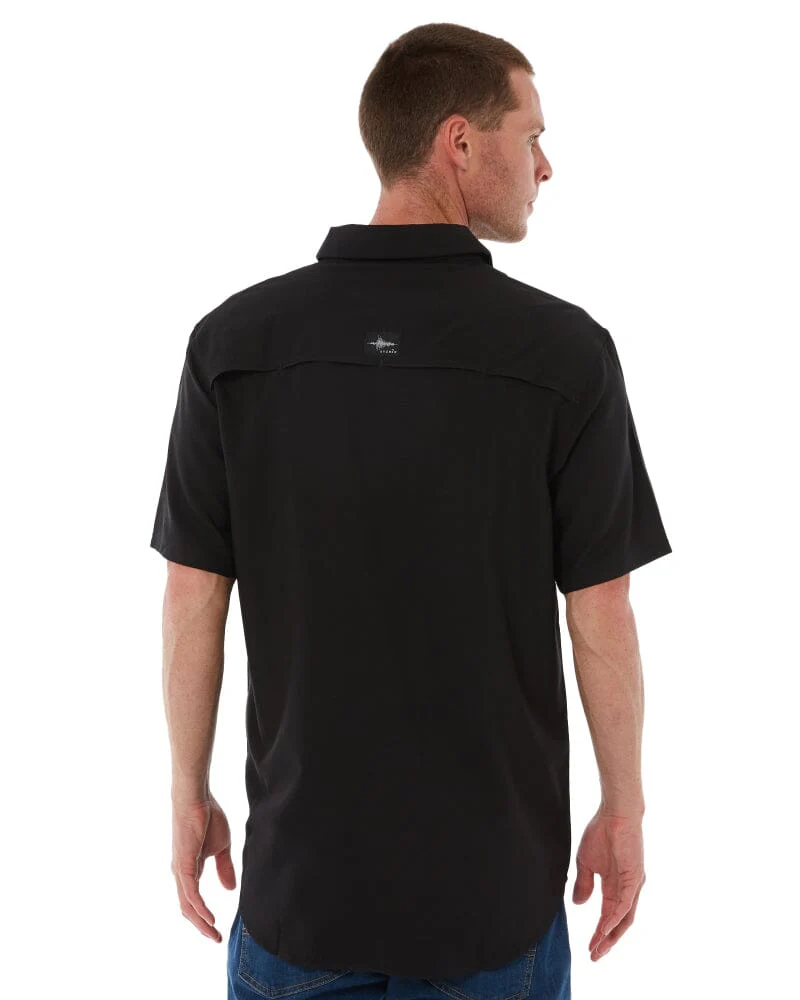 Outdoor Short Sleeve Shirt - Black - Image 4
