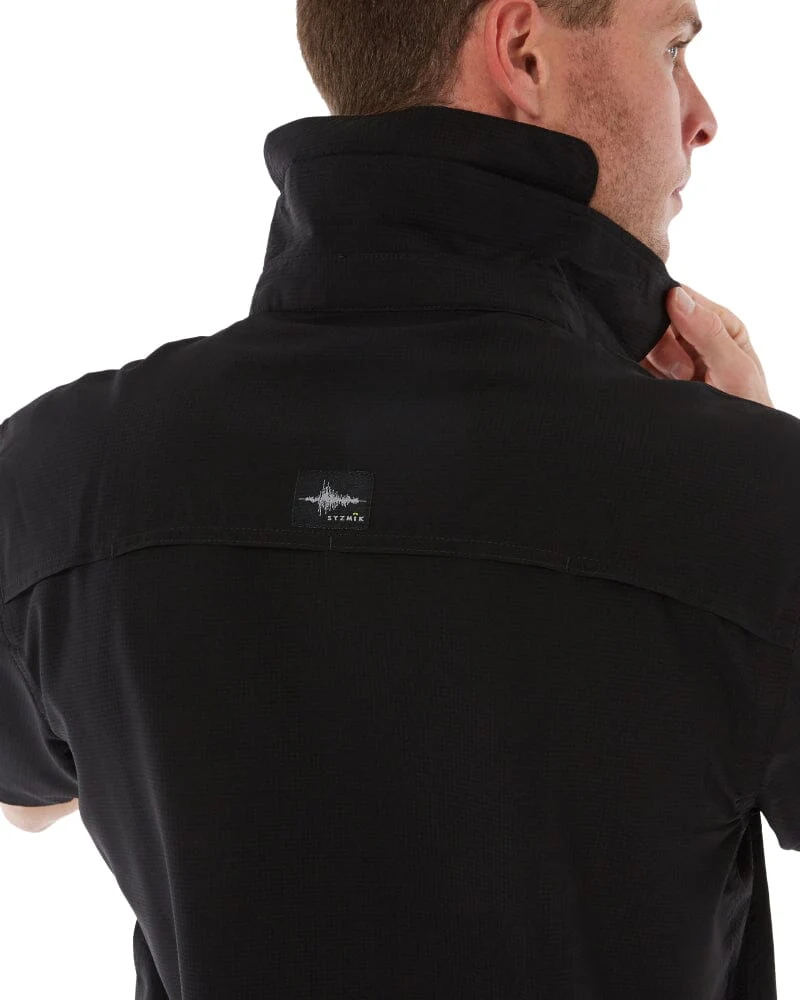 Outdoor Short Sleeve Shirt - Black - Image 7