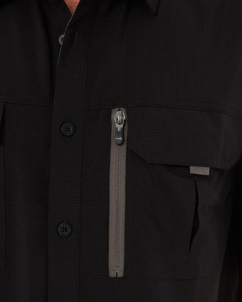 Outdoor Short Sleeve Shirt - Black - Image 8