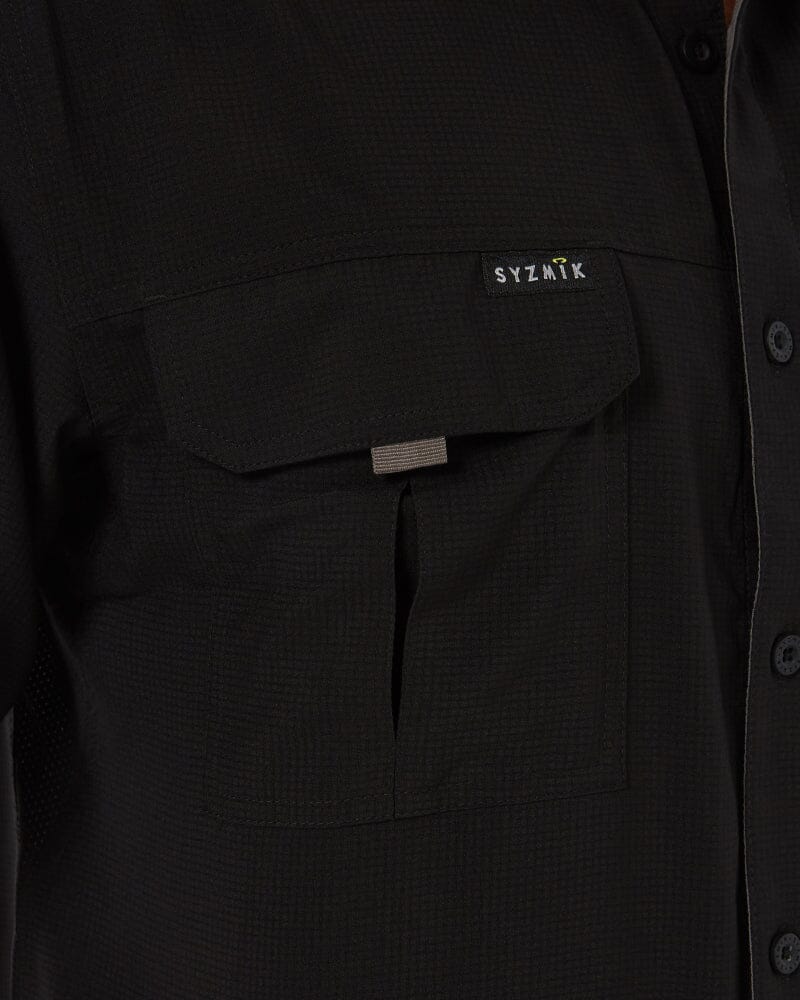 Outdoor Short Sleeve Shirt - Black - Image 9