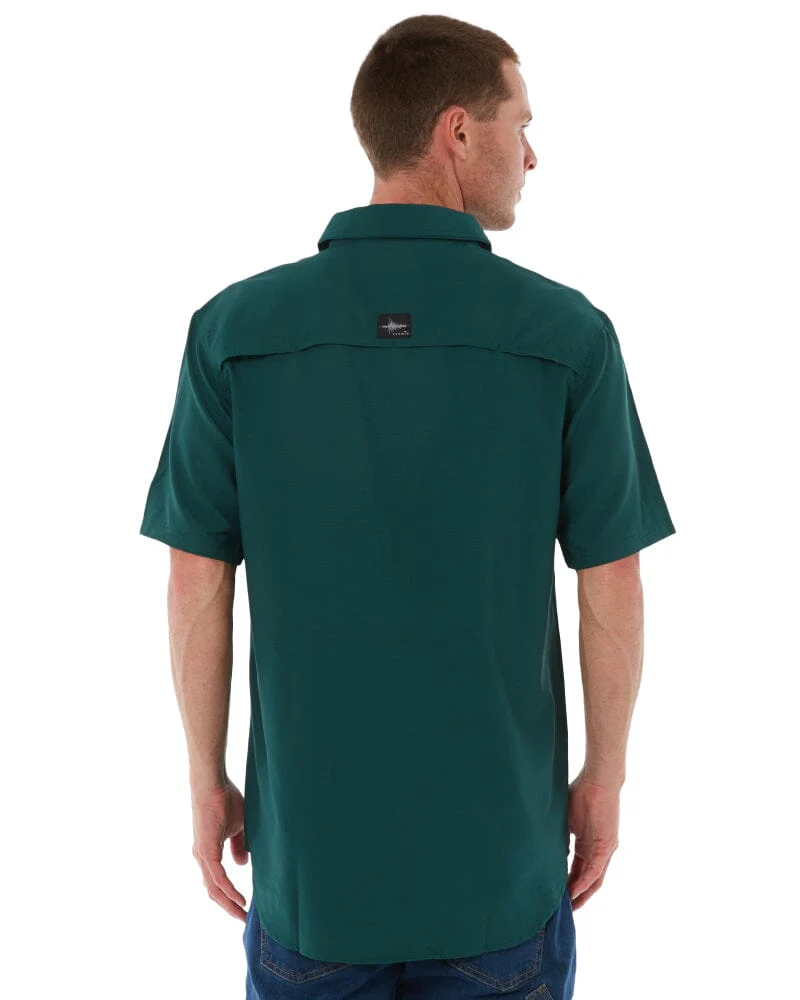 Outdoor Short Sleeve Shirt - Green - Image 4