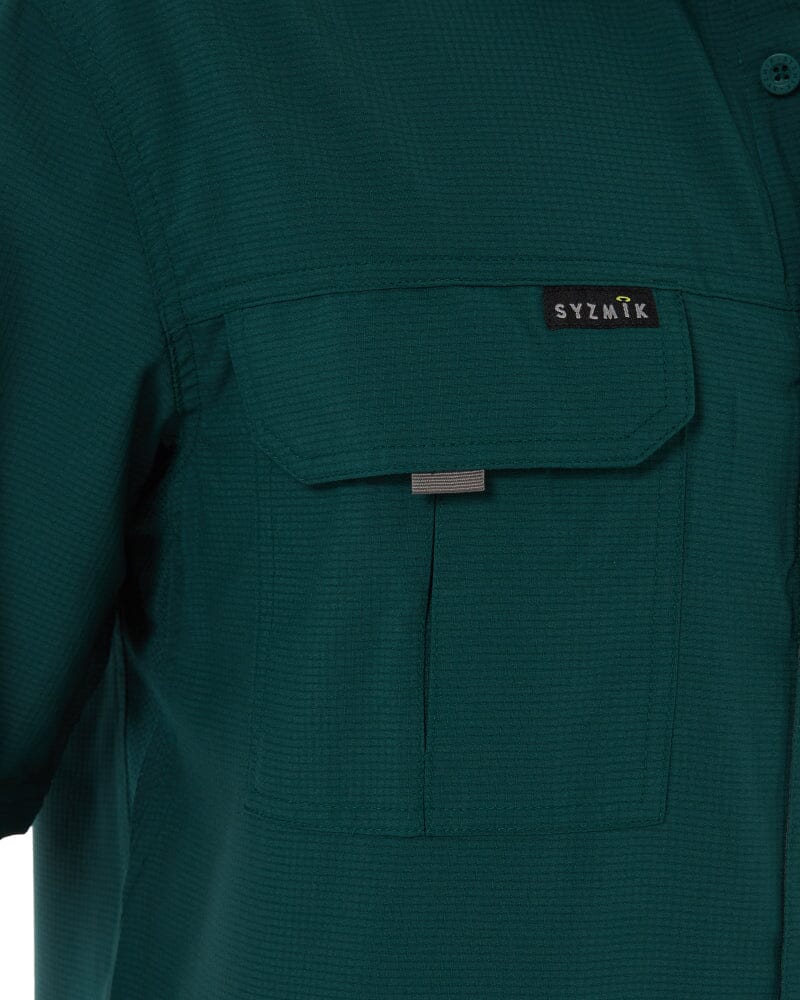 Outdoor Short Sleeve Shirt - Green - Image 9
