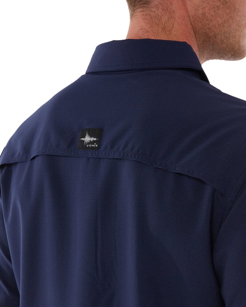 Outdoor Short Sleeve Shirt - Navy - Image 5