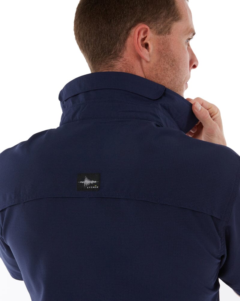 Outdoor Short Sleeve Shirt - Navy - Image 6