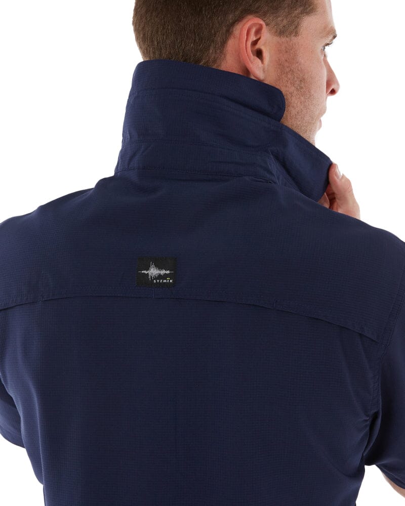 Outdoor Short Sleeve Shirt - Navy - Image 7